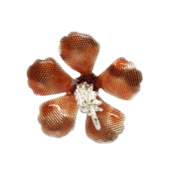 Pure Silver Hibiscus Flower 7g